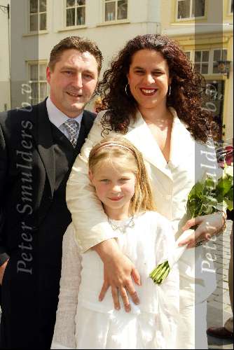 Breda 15 mei 2002
Trouwen Wiltrude.
Ex van Ruud BB,
Bibi.