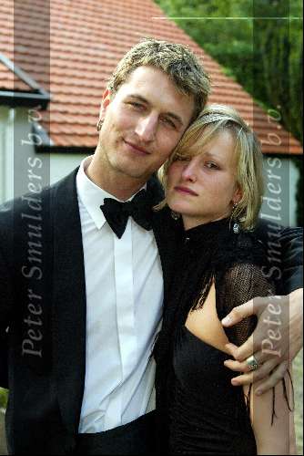 Hooge Vuursche 31 mei 2002
Presentatie tijdschrift van Glamago
Sebastiaan Labrie met vriendin