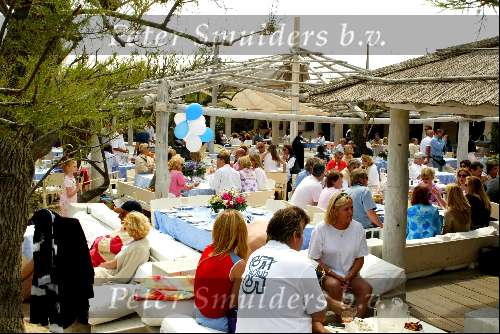 St Tropez 3 mei 2002
strandtent 55 in St Tropez