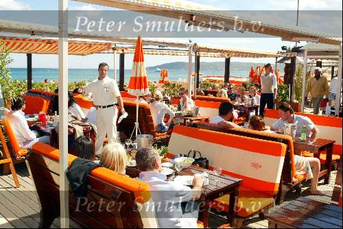 St Tropez 4 mei 2002
Strandtent Tahiti