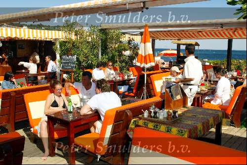 St Tropez 4 mei 2002
Strandtent Tahiti