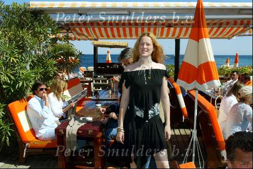 St Tropez 4 mei 2002
Strandtent Tahiti