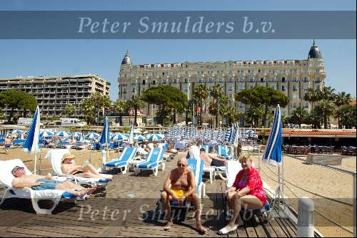 Cannes 29 mei 2002
Strandtent Hotel Carlton