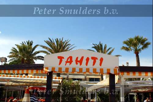 St Tropez 4 mei 2002
Strandtent Tahiti