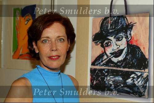 Curacao 20 mei 2002
Princess model of the year vekiezing.
Expositie Sylvia Kristel. samen met Frank awick