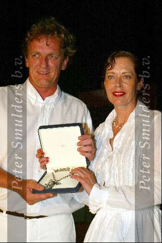Curacao 23 mei 2002
model of the world verkiezing van princess.
sylvia kristel
