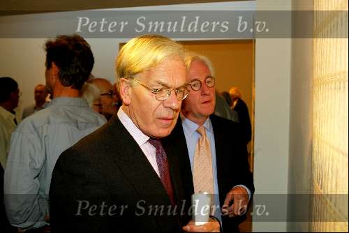 Amstelveen 28 mei 2002
Opening expositie Rita Kok.
Tjeenk Willink met vriend
