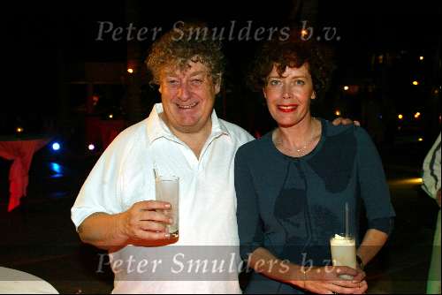 Curacao 19 mei 2002
Princess Model of the year  verkiezing.
Sylvia Kristel en Tonny Eyk