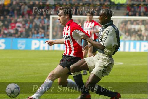 Eindhoven 24 maart 200
PSV-AJAX 1-1
Gahkokidze    Trabelsi