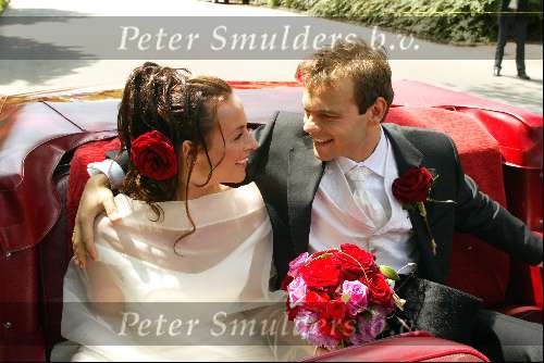 Holysloot 31 mei 2002
Trouwen Trijntje Oosterhuis en Sander v d Eeden