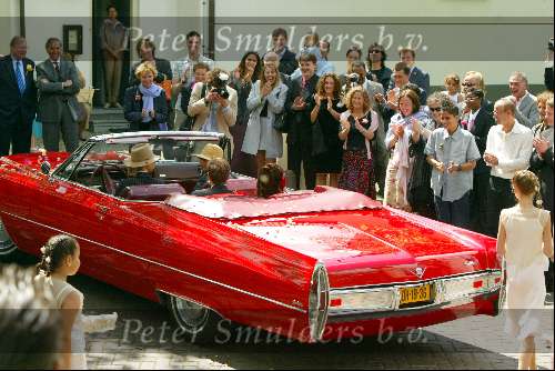 Holysloot 31 mei 2002
Trouwen Trijntje Oosterhuis en Sander v d Eeden