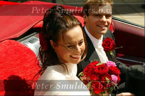 Holysloot 31 mei 2002
Trouwen Trijntje Oosterhuis en Sander v d Eeden
