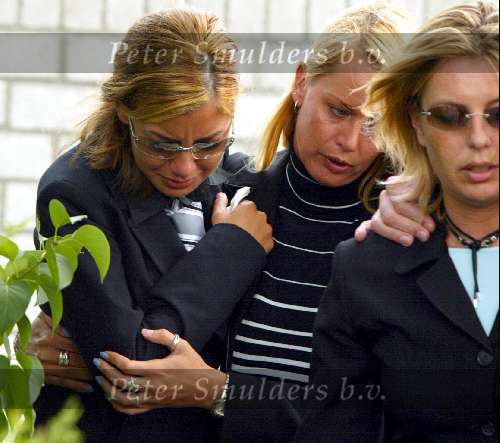 Hilversum 30 mei 2002
Begrafenis Bart de Graaff.
Valerie Zwikker