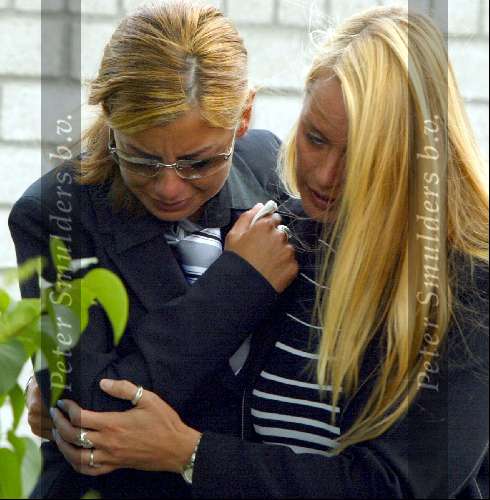 Hilversum 30 mei 2002
Begrafenis Bart de Graaff.
Valerie Zwikker