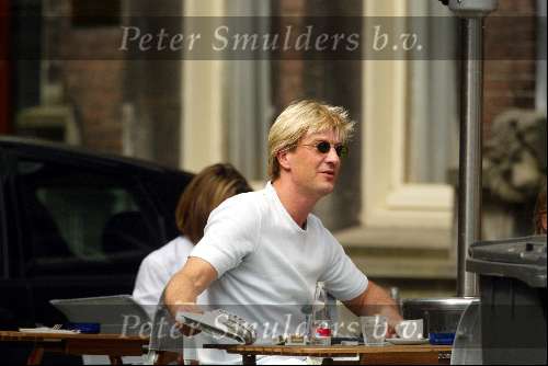 Amsterdam 16 mei 2002
 Wim Kieft op terrasje