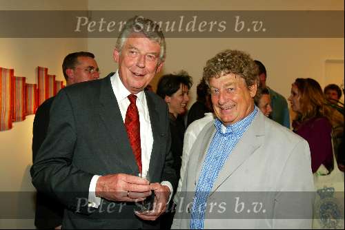 Amstelveen 28 mei 2002
Opening expositie Rita Kok.
Wim Kok en Tonny Eyk