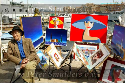 St Tropez 3 mei 2002
de haven in St Tropez
Kunstwerekn