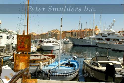 St Tropez 3 mei 2002
de haven in St Tropez
Jachten en boten