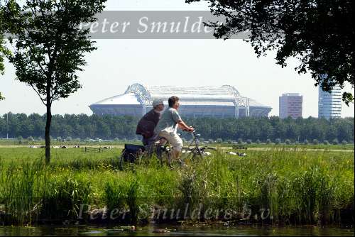 De Arena gezien vanaf De amstel
29 Mei 2003