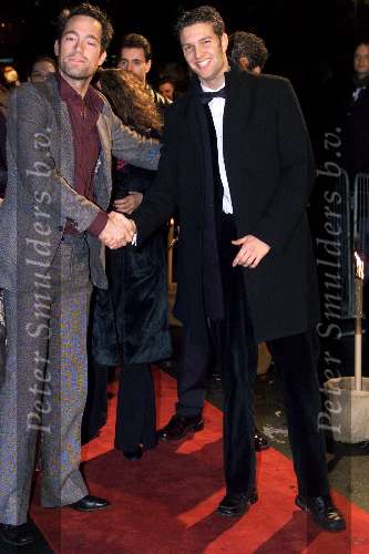 ROTTERDAM 11 december 2001
Premiere Lord of Rings in Rotterdam Pathe.
Bas Muijs en Jeroen Biegstraten