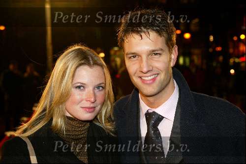 Amsterdam 21 december 2001
Uitreiking van de Rembrandt awards in de beurs van Berlage.
Bas Muijs met vriendin