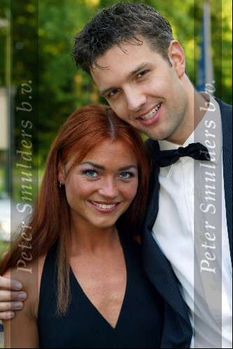 Hooge Vuursche 31 mei 2002
Presentatie tijdschrift van Glamago
Bas Muijs met vriendin