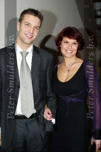 Den haag 30 januari 2003
Premiere Johnny Kraaykamp sr in schouwburg Den Haag.
Bas Muijs en Anouk v Nes