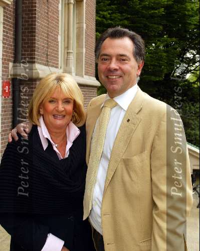 Amsterdam 21 mei 2003
presentatie boek mart Visser in  het tropenmuseum
benno leeser met vrouw