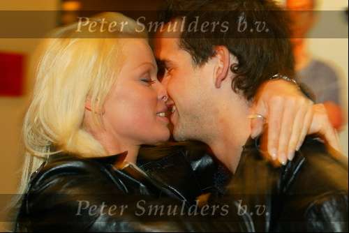 Rotterdam 8 mei 2003
Premiere Onze Jeugd 
bridget maasland met vriend