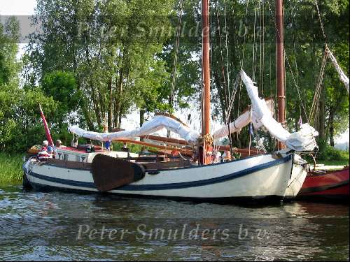 Classic boot op de loosdrechtse plassen