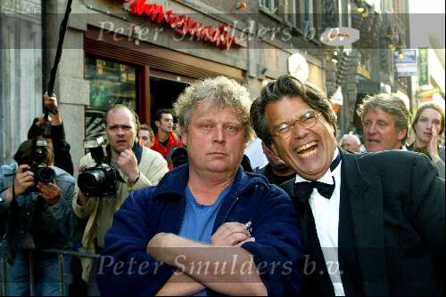 Amsterdam 26 mei 2003
premiere intervieuw in tuschinski
emile ratelband met Theo v Gogh