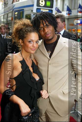 Amsterdam 15 mei 2003
Premiere the matrix in tuschinski
Fajah  Lourens en david idols