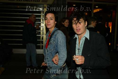 Amsterdam 26 mei 2003
Premiere intervieuw met katja schuurman  en pierre bokma intuschinski
Frederique Spigt  met vriendin

Peter Smulders bv