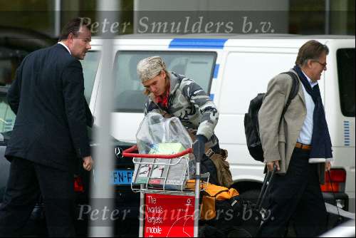 Schiphol 23 mei 2003
Martijn krabbe bikkel amanda, jeroen krabbe herma krabbe en jacob krabbe op vakantie voor 60e verjaardag herma