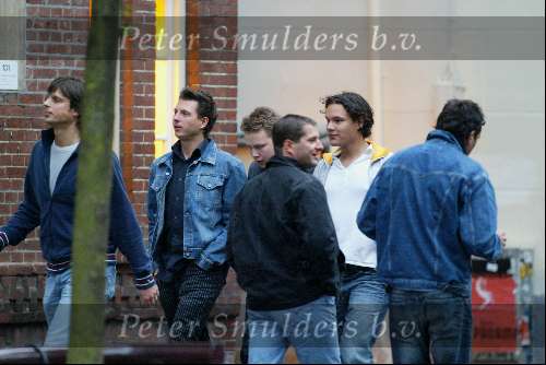 Amsterdam 23 mei 2003
jamai idols met vriendjes op de wallen