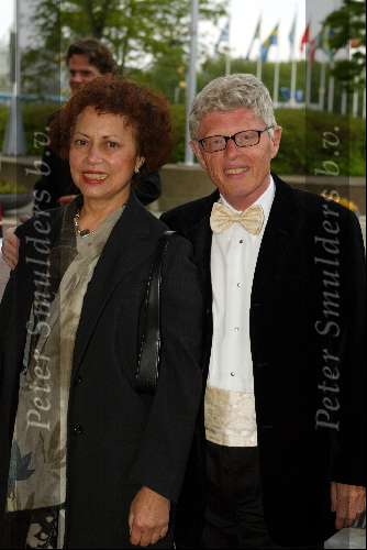 Amsterdam 12 mei 2003
Musical awards in rai amsterdam
joop Stokkermans met vrouw