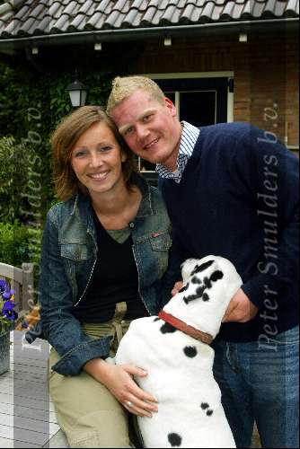 Bakkum 22 mei 2003
Nikki La Croix en Frank la Croix met hond