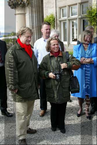 Schotland 10 mei 2003
Skibo Castle
Paul Fagel met vrouw