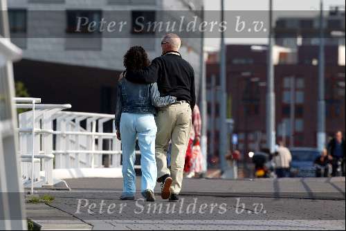 Amsterdam 7 mei 2003
Peter Faber met zijn vrouw