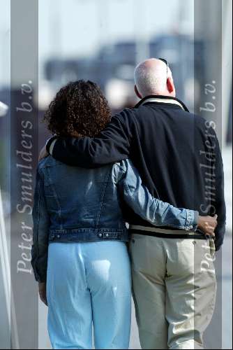 Amsterdam 7 mei 2003
Peter Faber met zijn vrouw