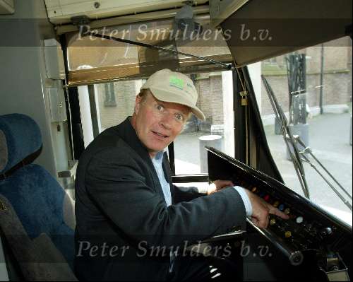 Den Haag 28 mei 2003
Memisa dag met o.a.Peter Jan Rens als trambestuurder