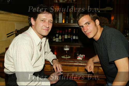 Amsterdam 26 mei 2003
Premiere intervieuw met katja schuurman  en pierre bokma intuschinski
pierre bokma en egbert jan weeber