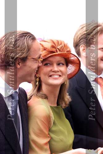 Auch 22 september 2001
Prinses Carolina en Prins Jaime