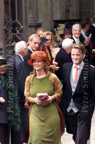 Auch 22 september 2001
Prinses Carolina en Prins Pieter Christiaan