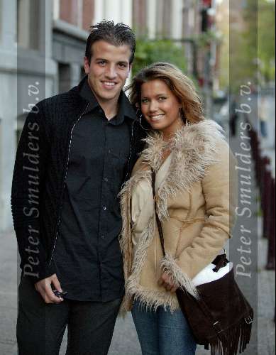 Amsterdam  1 mei 2003
Rafael v d Vaart en silvie meis