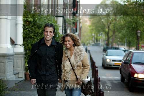 Amsterdam  1 mei 2003
Rafael v d Vaart en silvie meis