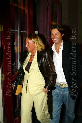 Amsterdam 26 mei 2003
Premiere intervieuw met katja schuurman  en pierre bokma intuschinski
rick engelkes met een vriendin