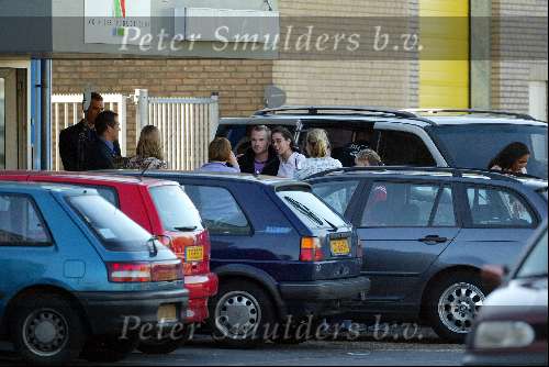Weesp 4 mei 2003
Ronan keaton met fans