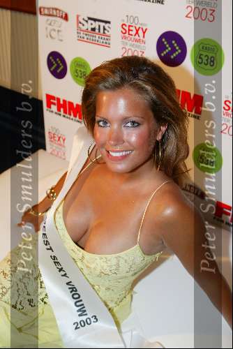 Amsterdam 22 mei 2003
FHM party op boot
silvie meis