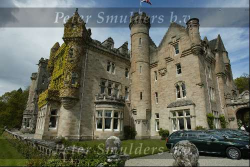 Schotland 10 mei 2003
Skibo Castle Kasteel waar o.a. Paul Mc Cartney en Madonna zijn getrouwd
Schotse Highlands